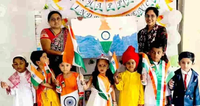 જૂનાગઢની ૧૨૪૯ આંગણવાડીમાં હર ઘર તિરંગા ઉજવણી 