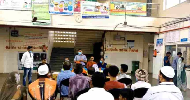 જાફરાબાદમાં અલ્ટ્રાટેક સિમેન્ટની પહેલ: ટીબી દર્દીઓને પોષણ કીટ