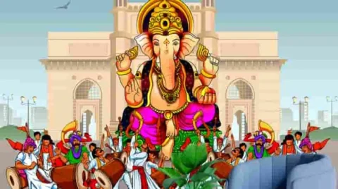 રાજપીપળામાં ડીજેના ધમાકા સાથે દુંદાળા દેવનું વાજતે-ગાજતે આગમન