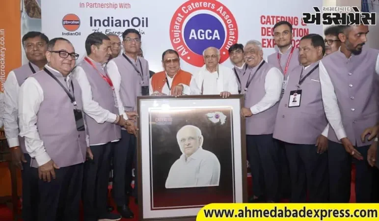 મુખ્યમંત્રી ભૂપેન્દ્ર પટેલે અમદાવાદમાં ઓલ ગુજરાત  કેટરર્સ એસોસિએશન (AGCA) એક્સપોને ખુલ્લો મૂક્યો