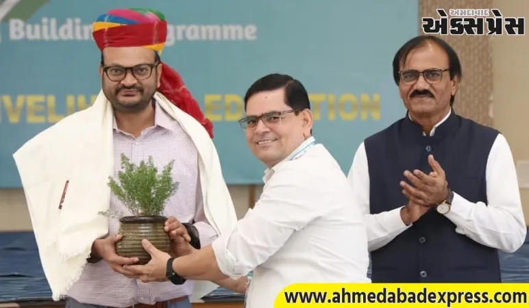 સીકરમાં બજાજ ટ્રસ્ટના ગ્રામીણ વિકાસ અને સુવર્ણ ભારતનો "ધ્યેય મહોત્સવ" નું ઉદ્ઘાટન કરવામાં આવ્યું