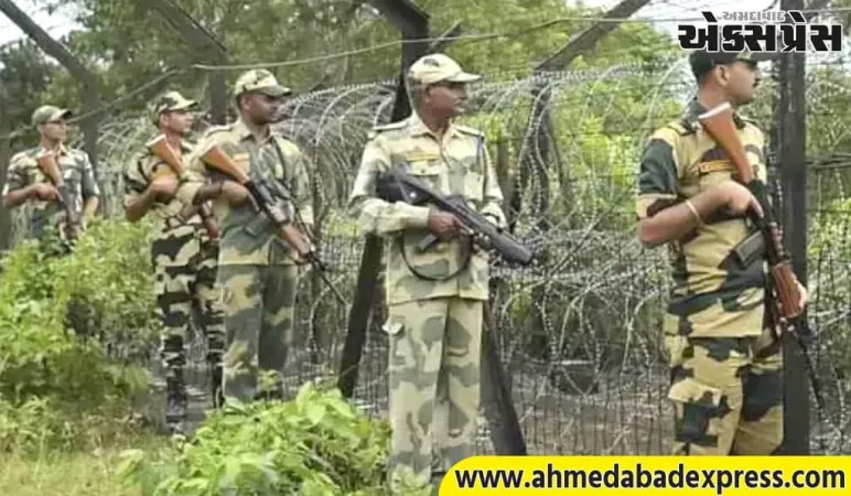 ત્રિપુરામાં પશુ તસ્કરો દ્વારા કરવામાં આવેલા હુમલામાં પાંચ BSF સૈનિકો ઘાયલ, વાહનમાં પણ તોડફોડ