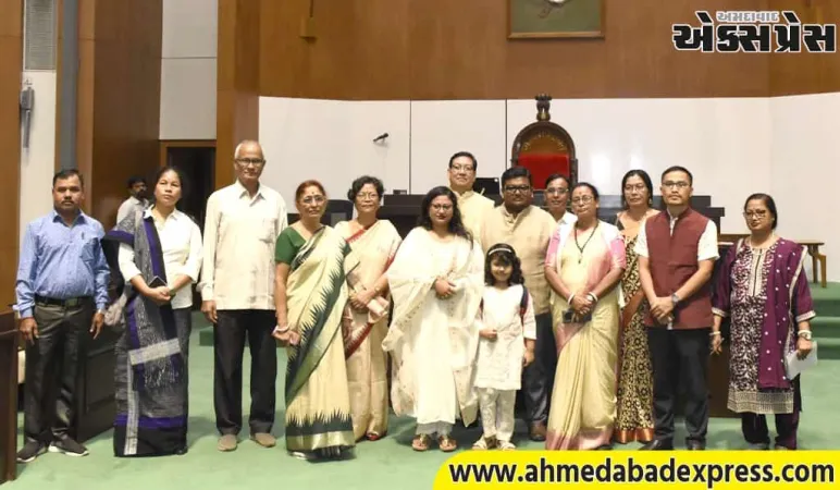 ત્રિપુરા વિધાનસભાની પિટિશન સમિતિના સભ્યોએ લીધી ગુજરાત વિધાનસભાની મુલાકાત
