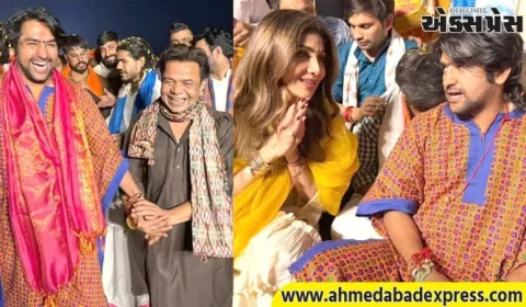 શિલ્પા શેટ્ટી બાબા બાગેશ્વરની યાત્રામાં જોડાઈ, હાસ્ય કલાકાર રાજપાલ યાદવ પણ તેમની સાથે મળ્યા