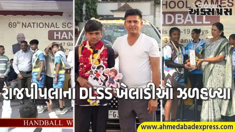 69મી SGFI હેન્ડબોલમાં નર્મદા જિલ્લાનું ગૌરવ: અંડર-14માં સિલ્વર, અંડર-17 અને અંડર-19માં ગોલ્ડ મેડલ