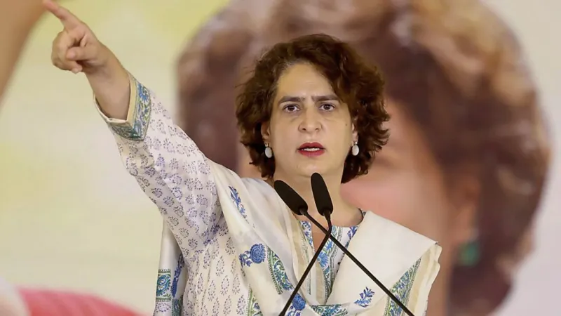 પ્રિયંકા ગાંધીનો પ્રહાર: પીએમ મોદીમાં હિંમત નથી - મોટા સમાચાર