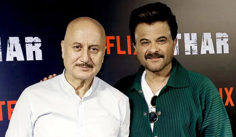 અનિલ કપૂરની અનુપમ ખેરને જન્મદિવસની રમૂજી શુભેચ્છા: કહ્યું- 'તેરે ઘર કે સામને એક ઘર બનાઉંગા'