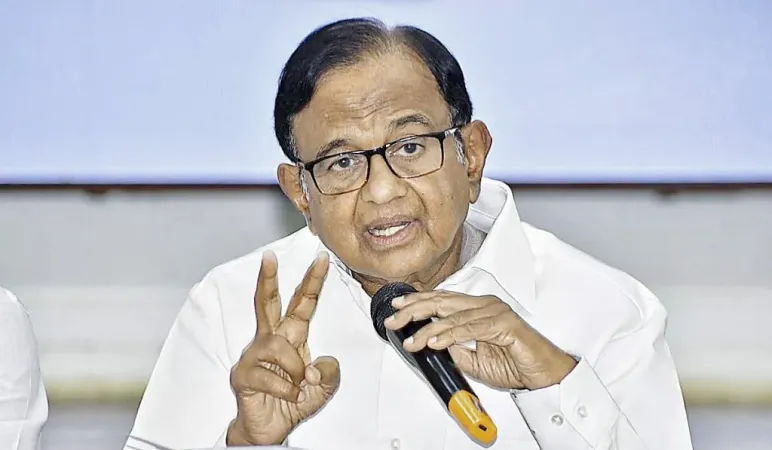 'ચૂંટણીના તબક્કા ટૂંકા કરાયા તે આનંદની વાત': કોંગ્રેસ નેતા પી. ચિદમ્બરમ