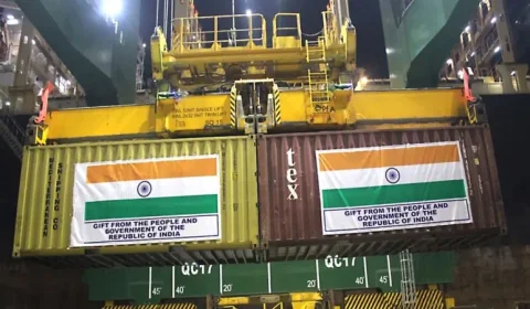 ભારત દ્વારા શિયેરા લિયોનને ૧૦૦૦ ટન ચોખાની સહાય