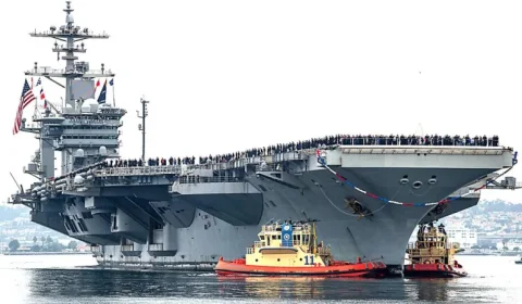 યુદ્ધજહાજ USS અબ્રાહમ લિંકન ઈરાનની મિસાઈલ રેન્જમાં પ્રવેશશે, તો તેને  નિશાન બનાવાશે: નૌસેના