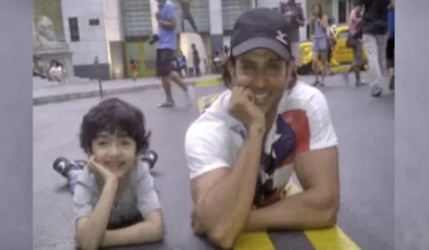 હ્રેહાન રોશન ૨૦ વર્ષનો થયો: પિતા હૃતિક રોશને અણજોયા ફોટા સાથે ભાવુક નોંધ લખી