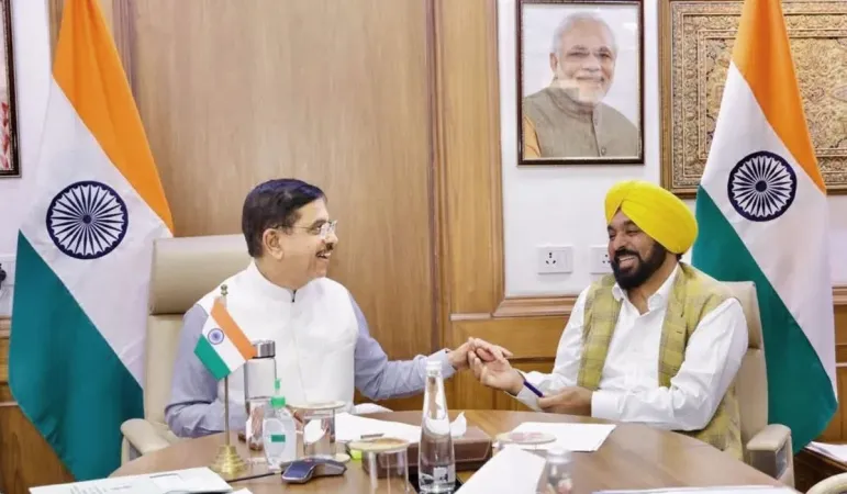 મુખ્યમંત્રી ભગવંત માનની કેન્દ્રીય મંત્રી પ્રહલાદ જોશી સાથે બેઠક: પંજાબના ખેડૂતો માટે રાહતના સમાચાર