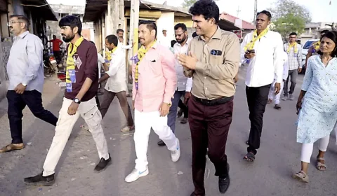 ઈસુદાન ગઢવીની વિજય વિશ્વાસ સભા | દ્વારકામાં આપની જંગી સભા