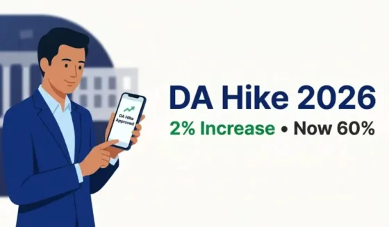 મોંઘવારી ભથ્થામાં ૨% વધારો: કેન્દ્ર સરકારનો મોટો નિર્ણય, લાખોને ફાયદો