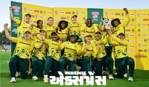 લૌરા વોલ્વાર્ડ ની વિસ્ફોટક ઈનિંગ: ભારત સામે દક્ષિણ આફ્રિકા ની 4-1 થી જીત