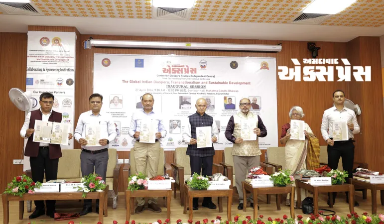 સેન્ટ્રલ યુનિવર્સિટી ઓફ ગુજરાતમાં વૈશ્વિક ડાયસ્પોરા પર મંથન