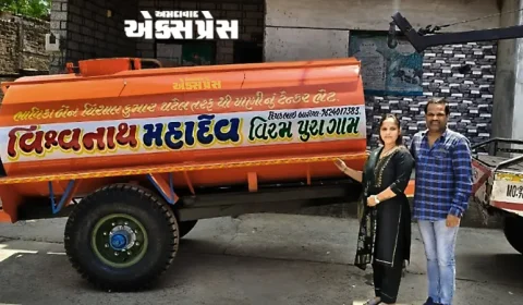 ભાવિકાબેન પટેલે વિરમપુરા ગામને પાણીનું ટેન્કર ભેટ આપી સમસ્યા હલ કરી
