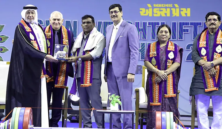 એશિયન વેઇટલિફ્ટિંગ ચેમ્પિયનશિપ-2026 નો ગાંધીનગરમાં ભવ્ય પ્રારંભ
