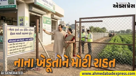 ખેડૂતો માટે મોટા સારા સમાચાર: 'તાર ફેન્સિંગ યોજના'ની સહાયમાં કર્યો અધધ... વધારો!