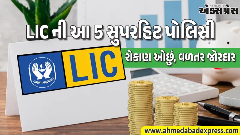 LIC ની આ 5 સુપરહિટ પોલિસી: રોજ માત્ર ₹45 બચાવો અને મેળવો ₹25 લાખનું બંપર ભંડોળ!