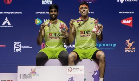 સાત્વિકસાઈરાજે શ્રેય આપ્યો, ચિરાગ શેટ્ટી સાથેની શાનદાર જુગલબંધી