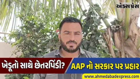 પિયુષ પરમારના સરકાર પર આકરા તેવર: ખેડૂત વિરોધી નીતિઓનો ભાજપ સરકાર પર આરોપ
