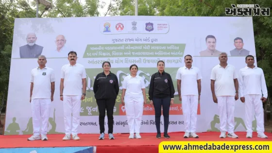 આંતરરાષ્ટ્રીય યોગ દિવસ 2026: કરાઈ પોલીસ અકાદમી ખાતે પોલીસ કર્મીઓ માટે વિશેષ યોગ શિબિરનું આયોજન