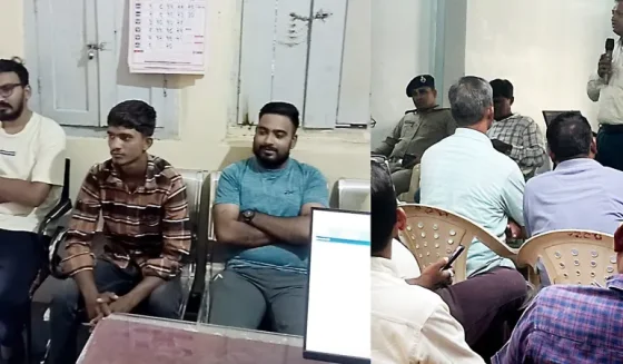 "સંખેડા પોલીસની ગ્રામજનો સાથે મુલાકાત-'ત્રણ વાત અમારી, ત્રણ વાત તમારી'થી ચોરી અટકાવવા જંગ!" - Ahmedabad Express