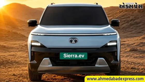 Tata Sierra EV લોન્ચ: જાણો નવી ઇલેક્ટ્રિક SUV ની કિંમત, રેન્જ અને ખાસ ફીચર્સ