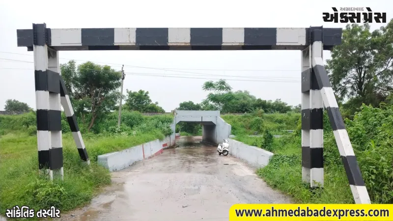 ચોમાસા દરમિયાન મહેસાણા-તારંગા હિલ રેલવે સેક્શન પર ત્રણ રેલવે અંડરપાસ હંગામી ધોરણે રહેશે બંધ