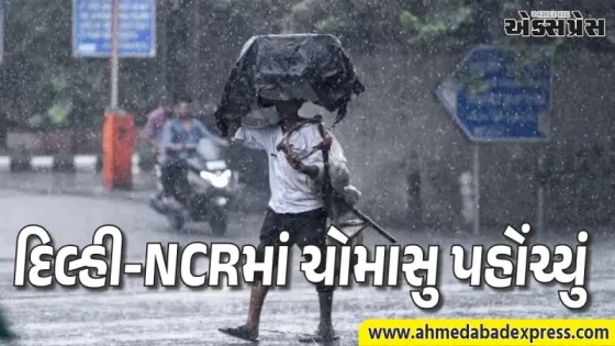 દિલ્હીમાં ચોમાસાનું આગમન: પાંચ વર્ષમાં પહેલીવાર જુલાઈમાં દસ્તક, ગરમીથી મળી મોટી રાહત