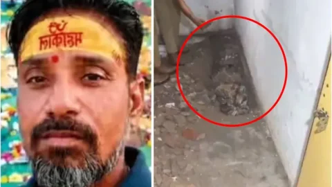 આગ્રા: પત્નીએ પતિની હત્યા કરી બાથરૂમમાં દાટી દીધો, 45 દિવસ સુધી 'ગુમ' થયાનો દેખાવ કરતી રહી