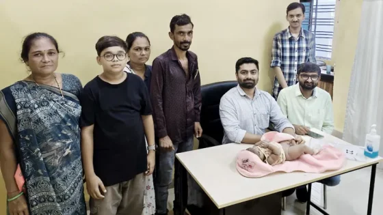 જૂનાગઢ સિવિલ હોસ્પિટલની ઐતિહાસિક સિદ્ધિ: માત્ર ૧ મહિનાના નવજાત શિશુ પર જટિલ લેપ્રોસ્કોપિક સર્જરી સફળ