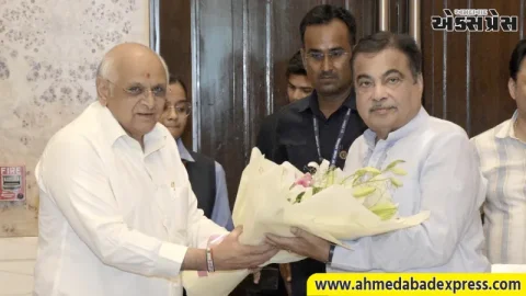 અમદાવાદ-ધોલેરા એક્સપ્રેસ-વે હવે ભાવનગર સુધી: નીતિન ગડકરી અને મુખ્યમંત્રીની બેઠકમાં લેવાયા મોટા નિર્ણય
