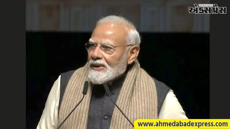 ન્યુઝીલેન્ડમાં પીએમ મોદીનું સંબોધન: "ભારત પ્રાચીનતા સાથે આધુનિકતાને અપનાવી રહ્યું છે"