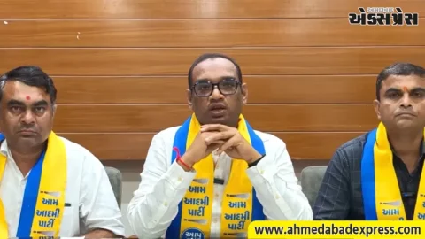સુરતમાં પૂર બાદ રાજકારણ ગરમાયું: AAP એ ભાજપના શાસકો પર ભ્રષ્ટાચાર અને બેદરકારીના લગાવ્યા ગંભીર આરોપ