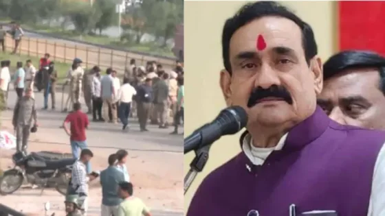 દતિયામાં નારોત્તમ મિશ્રાને ટિકિટ ન મળતા હિંસા: 6 પોલીસકર્મી ઘાયલ | અમદાવાદ એક્સપ્રેસ
