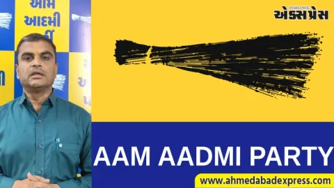 સુરત પૂર સહાય વિવાદ: AAP નેતા ધર્મેશ ભંડેરીનો આક્ષેપ, "સત્તાપક્ષના લોકો રાજકીય જશ ખાટી રહ્યા છે."