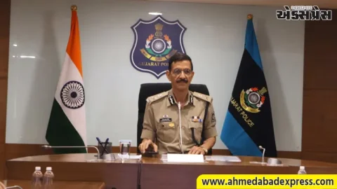 રથયાત્રાની સુરક્ષા વ્યવસ્થા: DGP જ્ઞાનેન્દ્રસિંહ મલિકે પોલીસ અધિકારીઓ સાથે કરી સમીક્ષા.