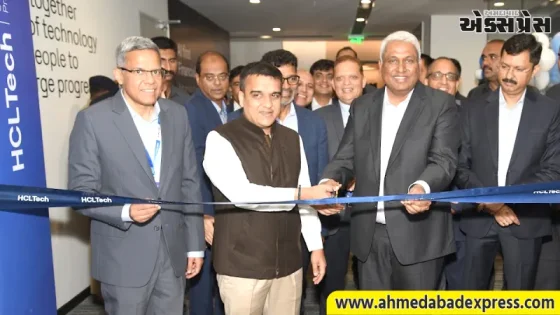ગિફ્ટ સિટીમાં HCL ટેકની મોટી છલાંગ: નાયબ મુખ્યમંત્રી હર્ષ સંઘવીના હસ્તે ગ્લોબલ સેન્ટરનું લોકાર્પણ