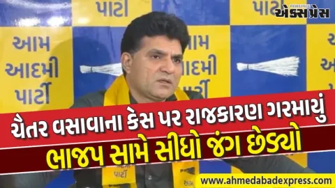 ઈસુદાન ગઢવીનો હુંકાર: "અમે સત્તા માટે નહીં, ગુજરાતના ભવિષ્ય માટે લડી રહ્યા છીએ"