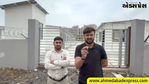 અમદાવાદમાં વરસાદ વચ્ચે શ્રમિકોને રેનબસેરાની સુવિધા ન મળતા AAP નેતા ડો. કરન બારોટનો ઉધડો