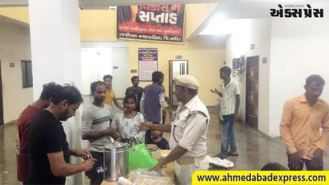 રાજપીપળા સેન્ટર હોમ ખાતે સ્થળાંતરિત નાગરિકો માટે તંત્ર દ્વારા ચા-નાસ્તા અને આશ્રયની વિશેષ વ્યવસ્થા