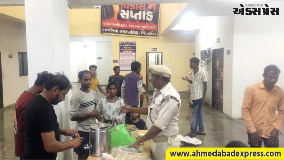 રાજપીપળા સેન્ટર હોમ ખાતે સ્થળાંતરિત નાગરિકો માટે તંત્ર દ્વારા ચા-નાસ્તા અને આશ્રયની વિશેષ વ્યવસ્થા