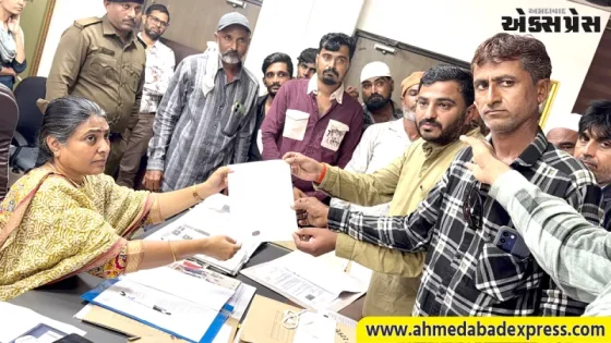 ખેડૂતોની પોતાની માલિકીના પુલને તોડવાના વિરોધમાં આમ આદમી પાર્ટીએ કરી રજૂઆત