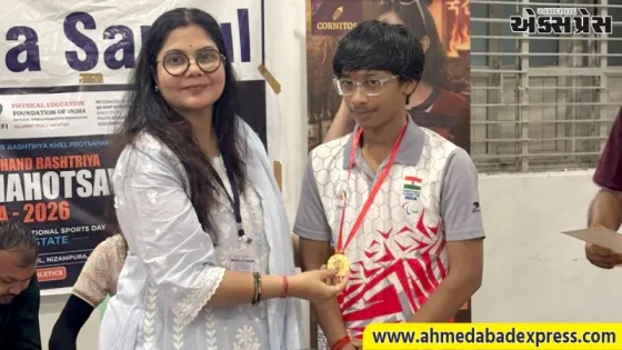વડોદરાના દીપક ફાઉન્ડેશન ખાતે પ્રજ્ઞાચક્ષુ ખેલાડીઓ દ્વારા રાષ્ટ્રીય ખેલ દિવસ ની ભવ્ય ઉજવણી કરાઈ