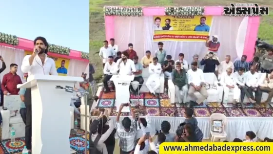 ભાવનગર - મહુવાના ઉમણિયાવદર ખાતે નેશનલ હાઈવે કટ અને ઓવરબ્રિજના પ્રશ્ને AAP નેતાઓની ઉપસ્થિતિમાં યોજાઈ વિશાળ જાહેર સભા