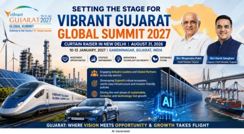 મુખ્યમંત્રી ભૂપેન્દ્ર પટેલ 3 સપ્ટેમ્બરે મુંબઈમાં વાઇબ્રન્ટ ગુજરાત 2027 રોડશોનું નેતૃત્વ કરશે