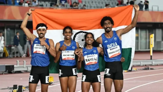 એશિયન ગેમ્સ : ભારતીય મિશ્ર રિલે ટીમ અને સીમાએ જીત્યા મેડલ, નાગોયામાં ટ્રેક એન્ડ ફિલ્ડનો દબદબો