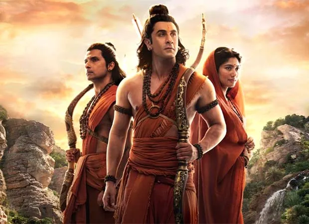 રામાયણ ફિલ્મનું નવું પોસ્ટર રિલીઝ: રણબીર કપૂર, સઈ પલ્લવી અને રવી દુબે રામ, સીતા અને લક્ષ્મણ તરીકે